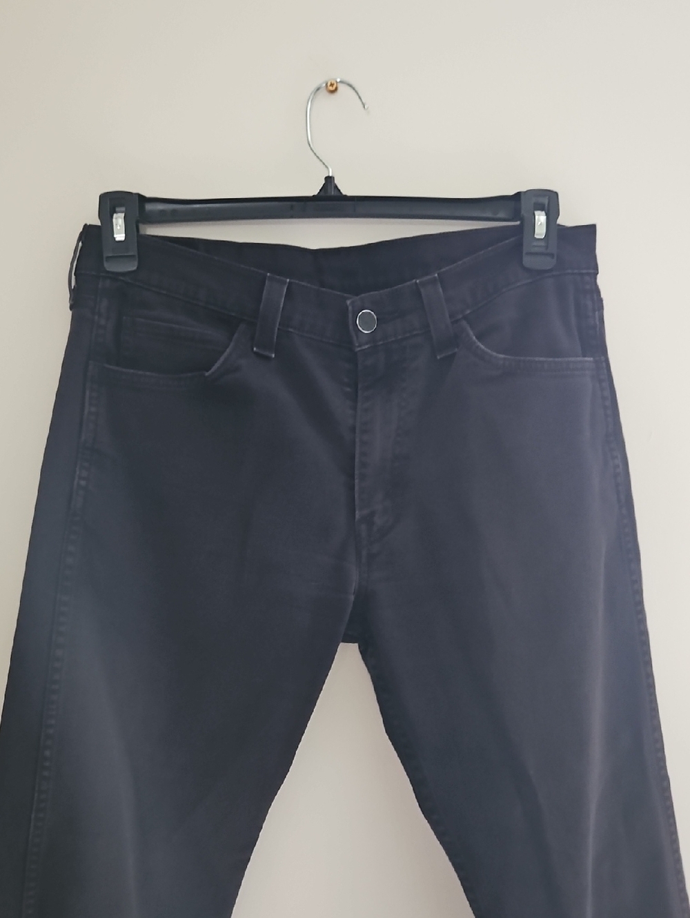 Levi's Black Jeans - Classic Straight Fit